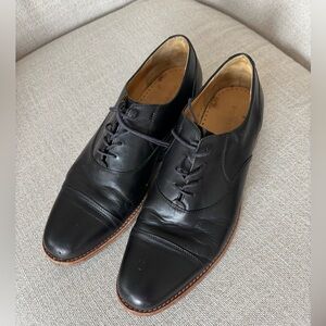 Poppy Barley Black Leather Men's Dress Shoes